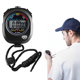 Stopwatch Timer Digital Stopwatch Multi-Function Sports Digital Stopwatch, Stopwatch for Coach Stopwatch Sports with Compass Stopwatch with Display Screen for Swimming, Running, Sports Training