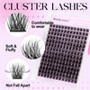 Lash Clusters Kit Natural Eyelashes Individual 3D Soft Cluster Lashes
