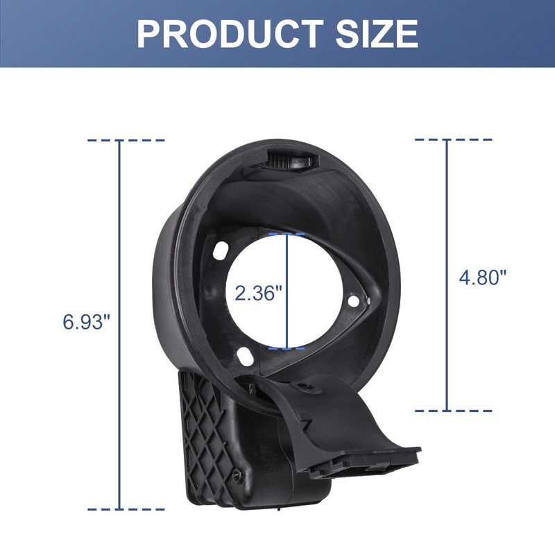 JDMSPEED New Fuel Filler Gas Cap Door Lid Housing 4L3Z9927936BA