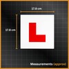Tek Automotive Magnetic L and P Plates - 4 Pack