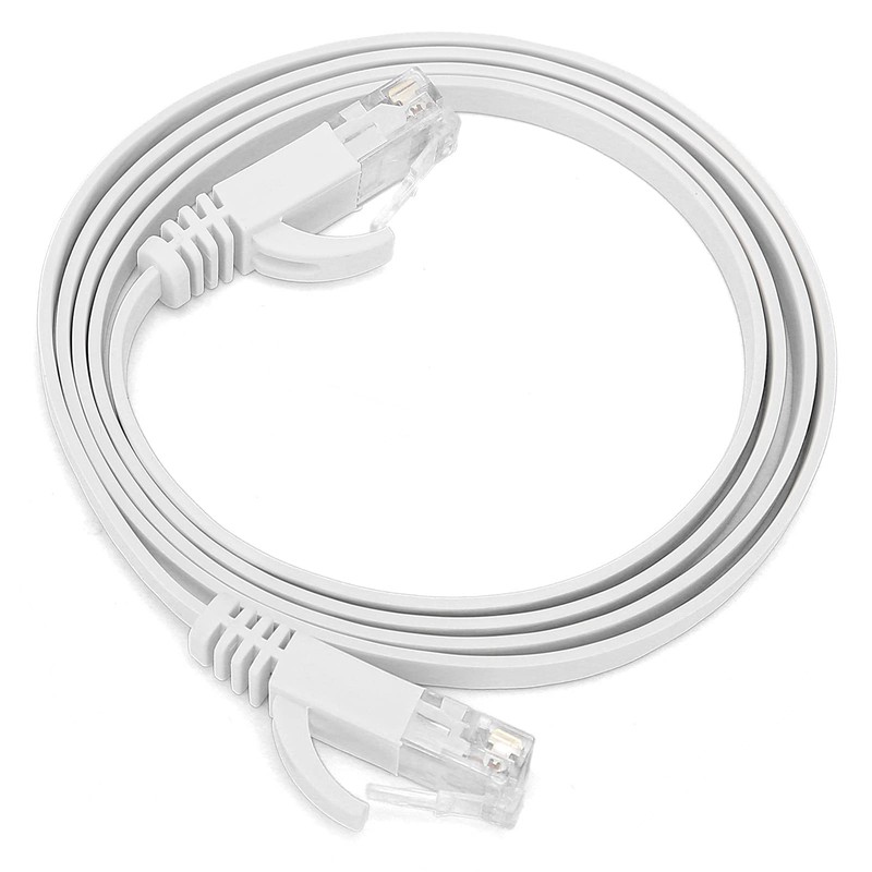 FTVOGUE Cable Ethernet Plano Cat6 Gigabit 8 N?cleos Par Trenzado