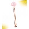 Vaguelly Natural Pink Jade Face Roller Skin Care Massage Tool