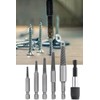 YFFSFDC Screw Extractor, Set of 5, Screw Removal, Broken Screws,