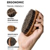 Bituemly Beard Brush, Natural Boar Bristles Beard Brush for Men