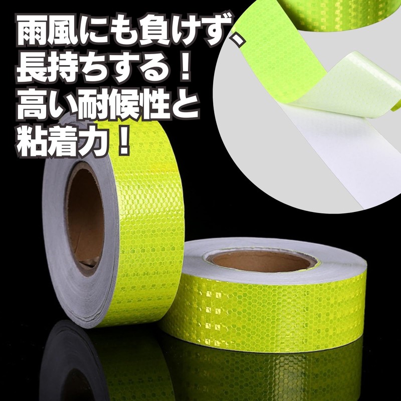 HYmish Reflective Tape, Reflective Sheet, Fluorescent Reflective Tape, Parking Lot,