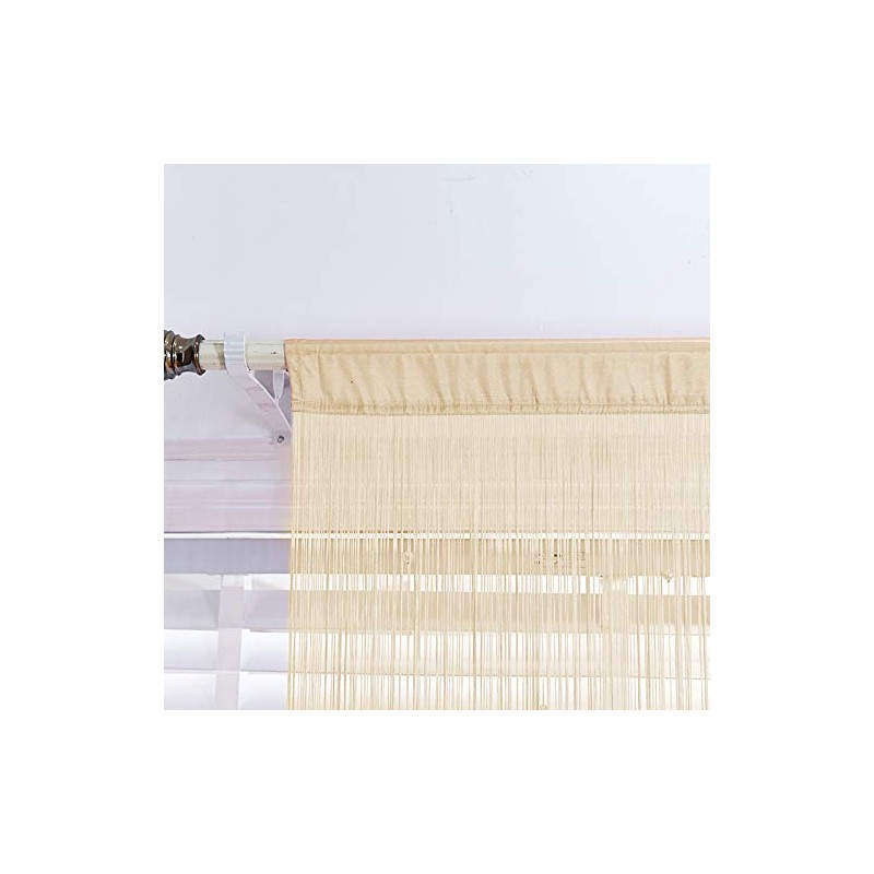 HSYLYM String Curtains Spaghetti Door Beads Light Weight Colourful Dense