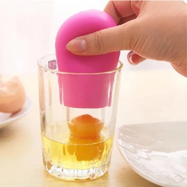 Efficient with Egg Separator Tool for Precise Egg Yolk and Egg White Separation - Easy Egg Breaker and Yolk Separator in One Tool