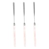 VICASKY Stylish Makeup Foundation Mixing Spatula 3pcs Nail Art Tools