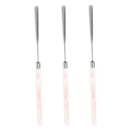 VICASKY Stylish Makeup Foundation Mixing Spatula 3pcs Nail Art Tools Glue Stick Perfect for Diy Projects