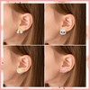 Kids Clip On Earrings for Girls Ages 4-12 Hypoallergenic, Sunxiner