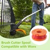 EPLZON Grass Trimmer Spool for Worx Grass Trimmer, Diameter 1.65