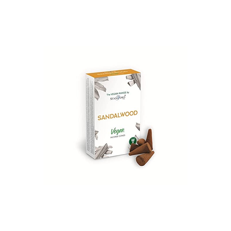 Stamford Vegan Rich Musk Incense Cones-90 Cones (Sandalwood)