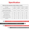 10 AWG Gauge Silicone Wire Electrical Cable（25ft red &25ft Black）