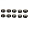 Spacer Sleeves for M5 Screws, Length 5 mm, Plastic, Black, Set of 10