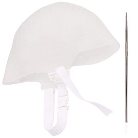 2 Sets Silicone Highlighter Cap Dyeing Color Tool Hair Coloring Cap Hair Dyeing Hair Coloring Hat Dye Cap Hair Highlighting Kit Salon Hair Cap Dyeing Color Cap Coloring Brush
