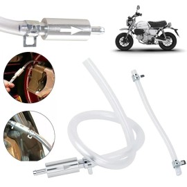 Universal Clutch Brake Bleeder Hose One Way Valve Tube Bleeding Tool Kit Motorcycle Car US