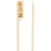 Bamboo Steak Markers Medium Skewers 9cm Gun Paddle Tabletop Picks