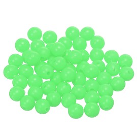 YELARXI Fishing Beads Glow Soft Plastic Fish Rigs 8 mm for Catfish (1000 Pack, Green)