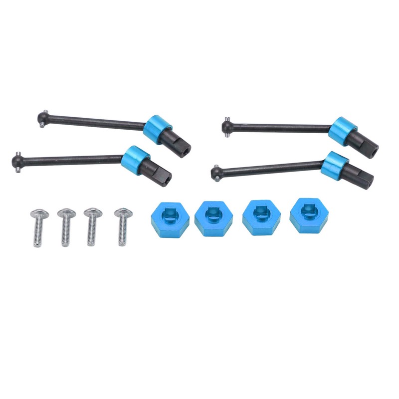 Metal Driveshaft Assembly Hex Wheel Hubs Combiner CVD for Traxxas