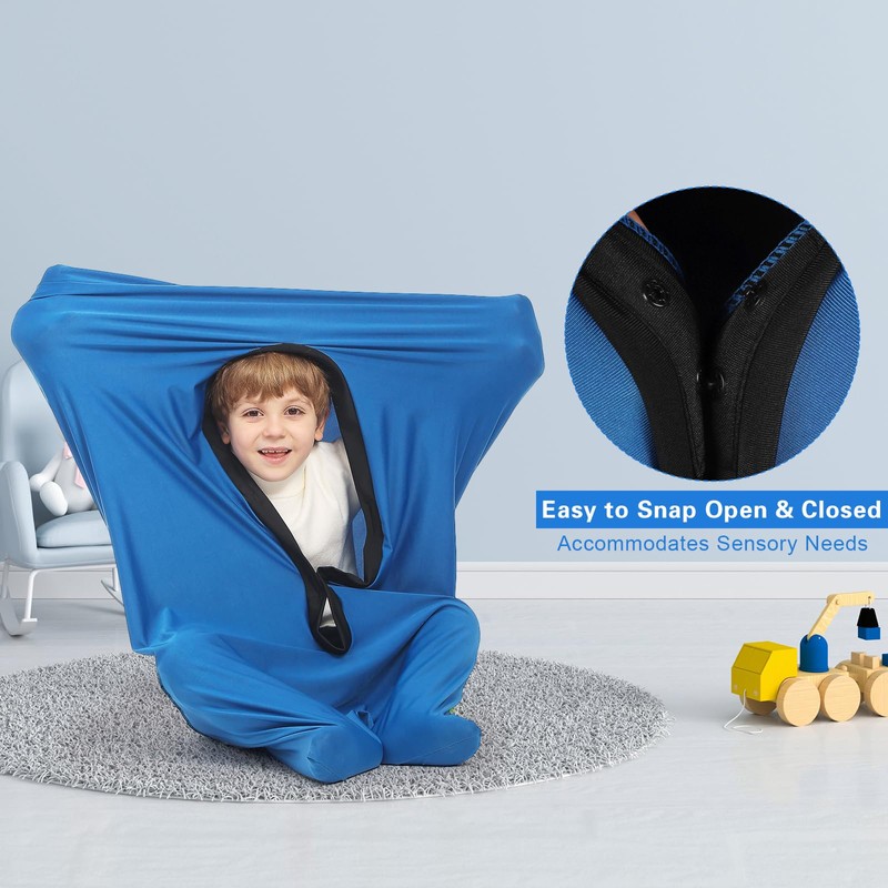 Hugsmiling Body Sock Sensory Kids, Medium 27 * 47 inch,
