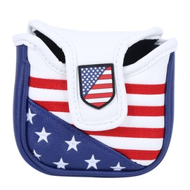 Golf Putter Magnetic Protection Covers Waterproof Headcover with Embroidery Pattern Accessorysmall size/13x11x3cm