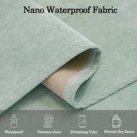 asskanaer Chenille Sofa Cover 1/2/3/4 Seater, L Shape Couch Cover Reversible Quilted Corner Slipcovers Furniture Protector Couch Cover for Living Room (Green, 70 * 70cm)