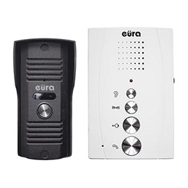 EURA Eura Adp-11A3 Invito Intercom Intercom White Hands-Free Phone 4 Wire