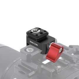 Mechrig NATO Rail Clamp with 1/4 & 3/8 Screws - Dual ARRI Locating Pin & NATO Slot for DJl RS3/RSC2/MOZA Stabilizer Fits Magic Arms 62044