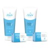 2 Pack Crema Facial Jabón Baba Caracol Sheló Nabel regalo