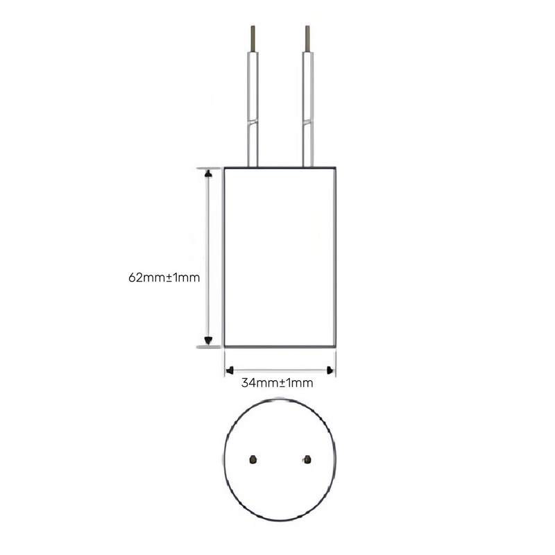 30UF MFD CBB60 Motor Run Capacitor 250VAC Volts Round Cylinder
