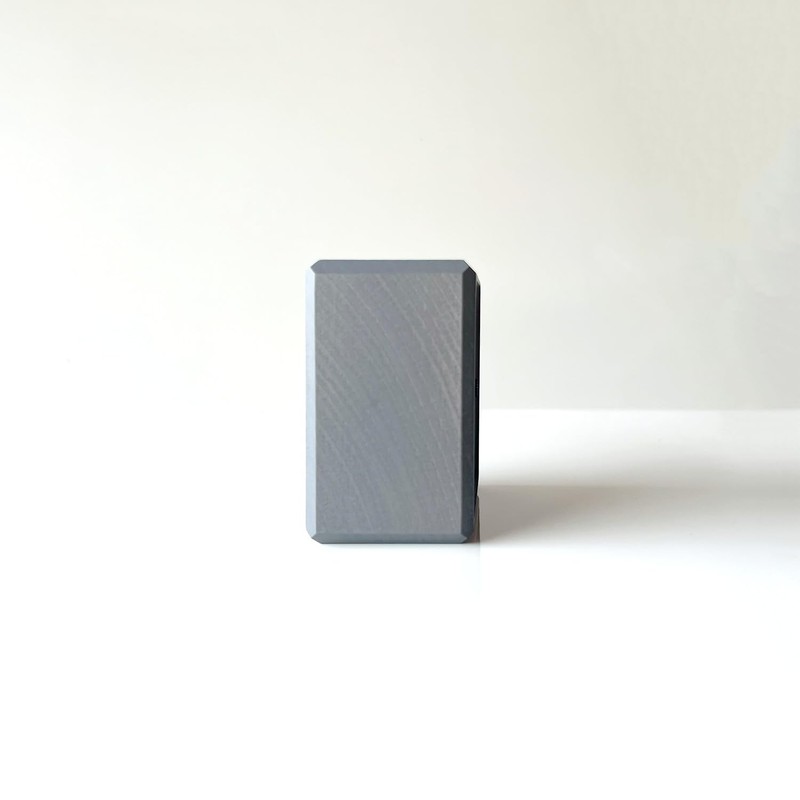 KATOMOKU Alarm Clock 7 Gray km-99GR Alarm Clock 7*7*4.1cm