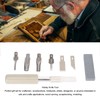 Craft Knife Set 6 Steel Blades Ergonomic Handle Hobby Knife