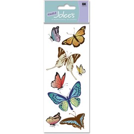 EK Success SPJJ162 Jolee's Boutique Stickers, Butterflies