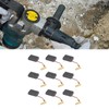 20 Piezas Cepillos De Carbono Para Motor Herramienta Eléctrica Pieza