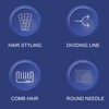 Pet Comb Ergonomic Dog Grooming Comb Removes Tangles and Knots
