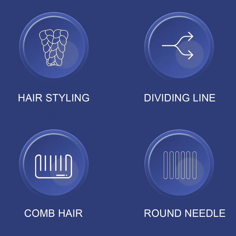 Pet Comb Ergonomic Dog Grooming Comb Removes Tangles and Knots
