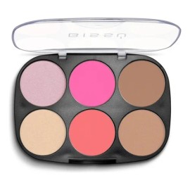 Paleta Para Rostro Bissu / Iluminador - Rubor - Bronceador Tono Del Maquillaje 04 La Chida