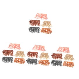 COHEALI Sets Curly Dolls Wig Synthetic Curly Hair Wig DIY Hair for Dolls Design Pcs