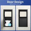Toilet Paper Holder, Hidden Tampon Storage Holder | in Wall