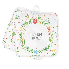 Mr. & Mrs. Panda Pot Holder Uroma - Gift, Grandma, Beautiful Pot Holders, Ur Grandma, Grandma, Grandma, Oven Glove, Pot Holder Set, Oven Gloves