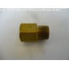 PWO 1/8 NPT Brass Straight Pipe Adapter 1/8" NPT USA