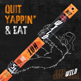 Jack Link's WILD Snack Sticks, Original and Hot Variety Pack - Protein Snack Sticks with 5g of Protein per Serving, Keto Friendly, Individually Wrapped - 1.0 Oz. (Pack of 20)