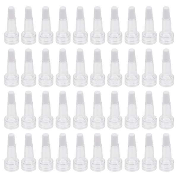 FRCOLOR Bottles with Lids 100 Pieces Trumpet Essence Bottle Serum