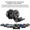 Dual USB Car Charger Lighter Socket Car Modification with Voltmeter