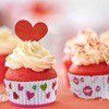 ELECLAND 600 Pcs Valentine's Day Cupcake Liners Baking Muffin Paper