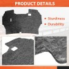 KOJEM Hood Insulation Pad Heat Shield Fit For 1992-1997 Ford