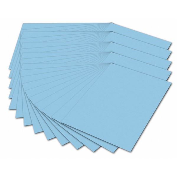 Photo carton., Single, sky blue