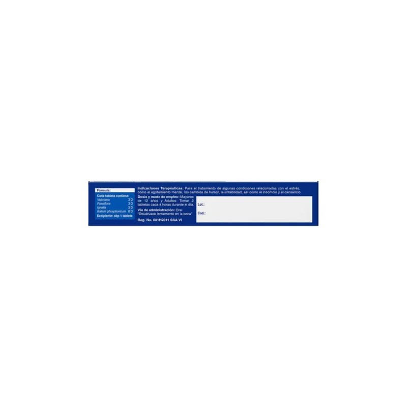 Simplex Balance Pasiflora Cansancio Mental 30 Tab 4 Pack