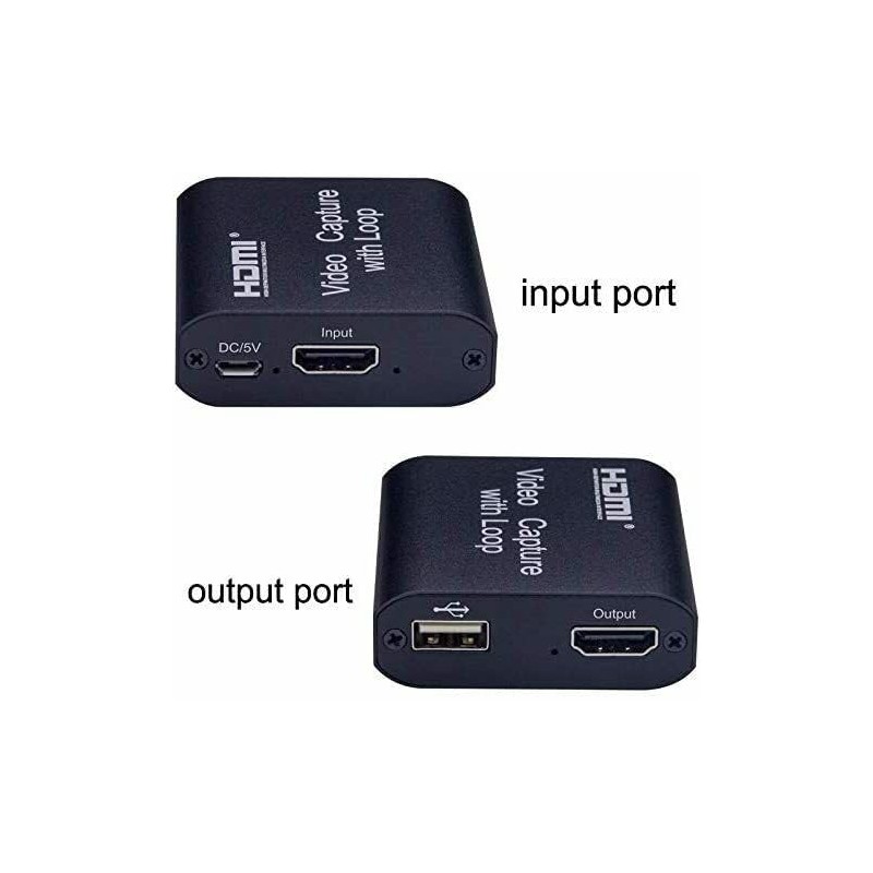 HDMI 4K Video Capture Card HDMI to USB 2.0 Video
