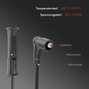 Frankberg 4x Ignition Cable Set Ignition Cable Compatible with Logan